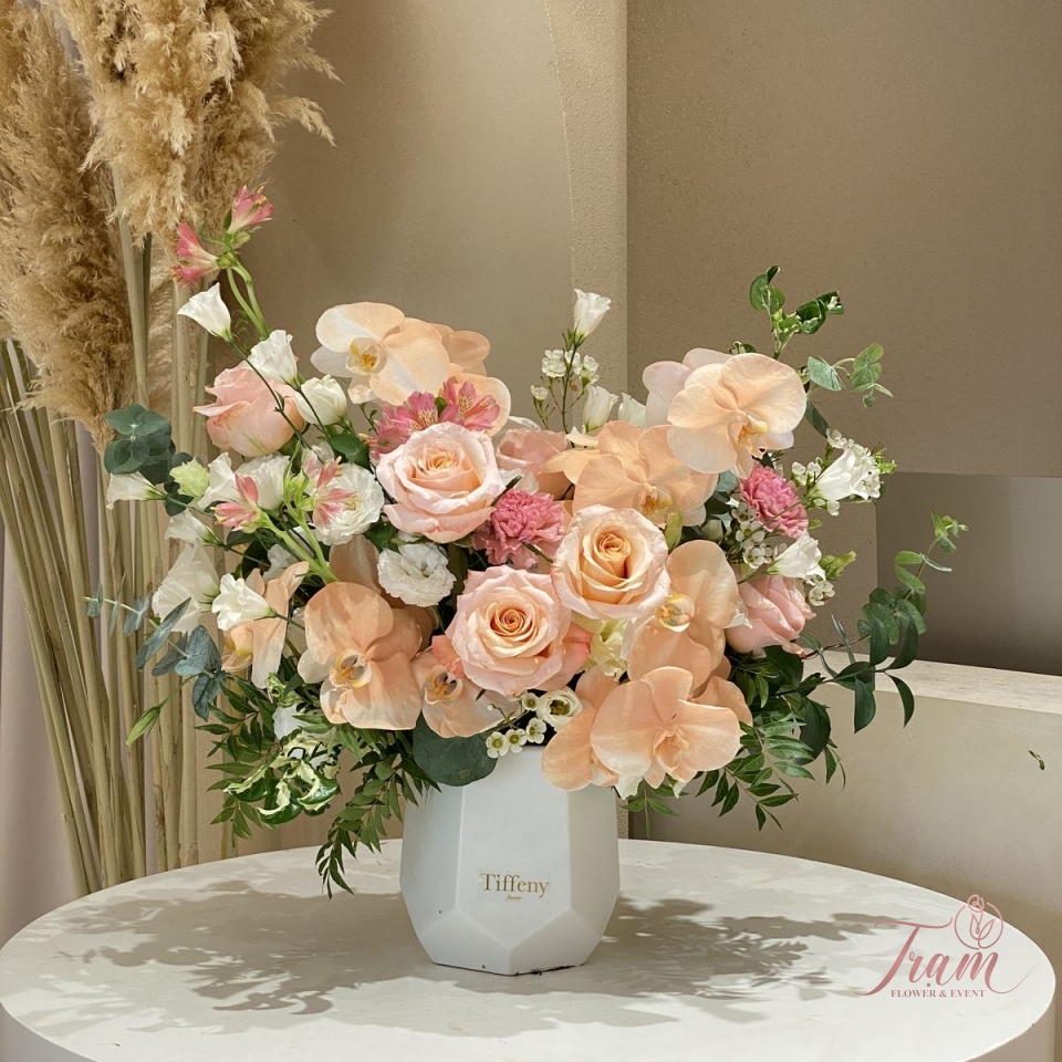 Bình hoa khai trương sang trọng đẳng cấp