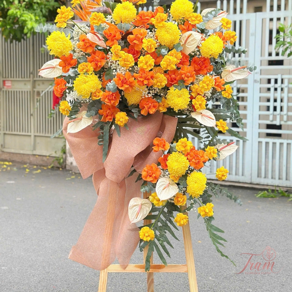 Kệ Hoa Khai Trương – Rực Rỡ Thành Công